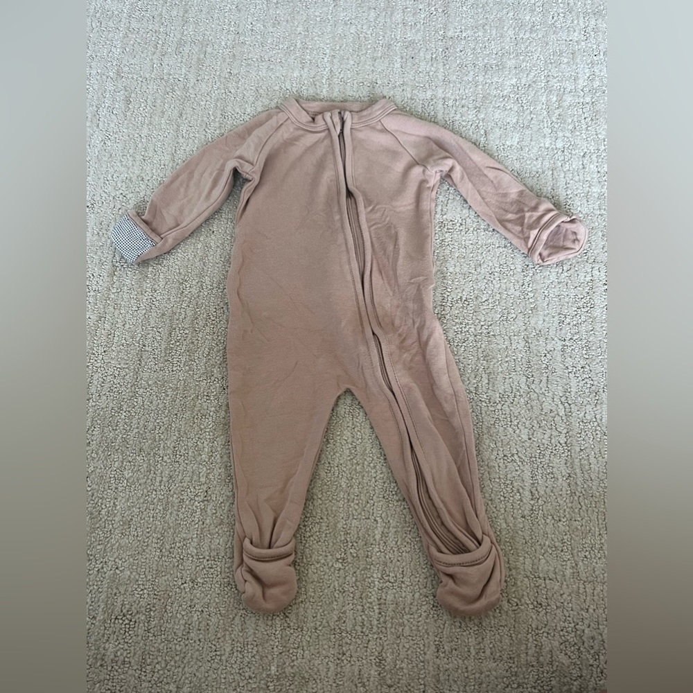 Goumi Baby Beige Pajama 2 Pack 0-3m